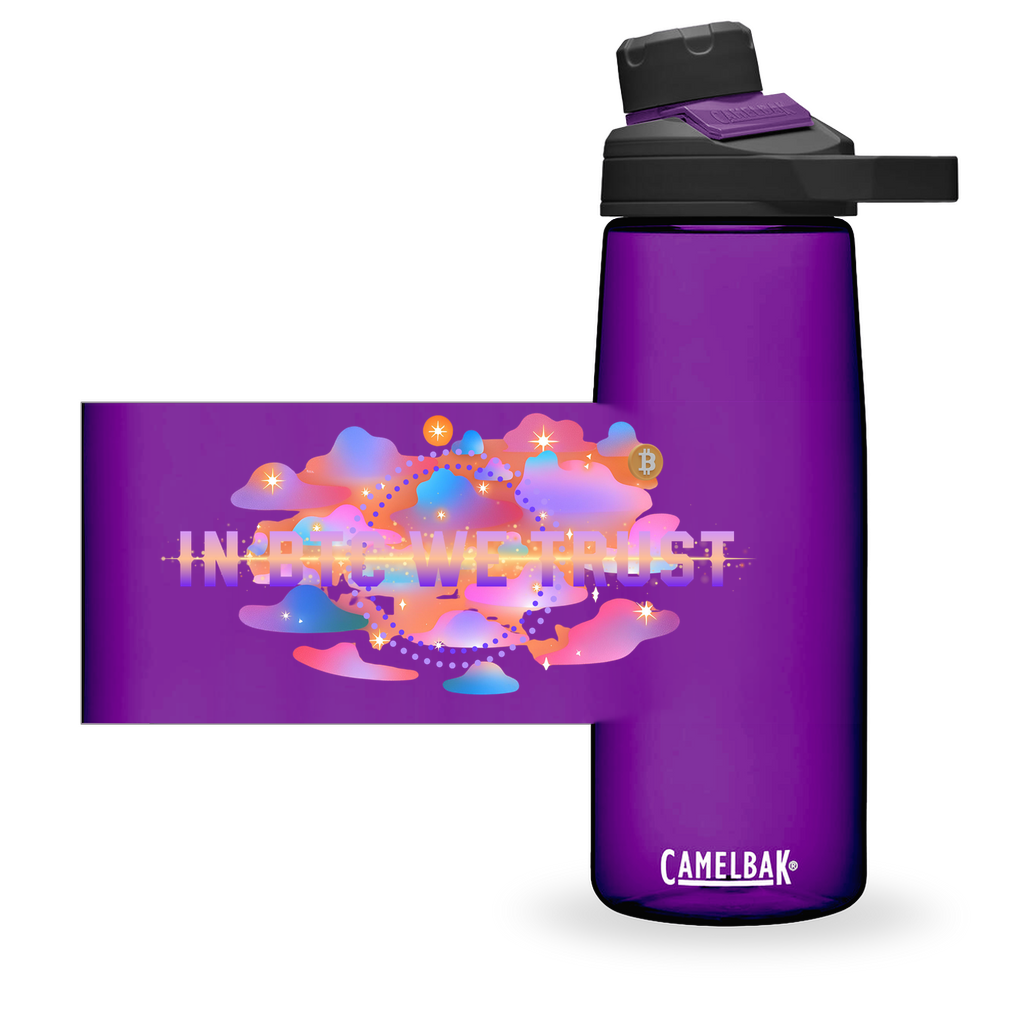 In BTC we trust | Camelbak Eddy Water Bottle